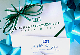 Purchase gift cards from Designer's Denn